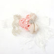 Rosettes baby head piece