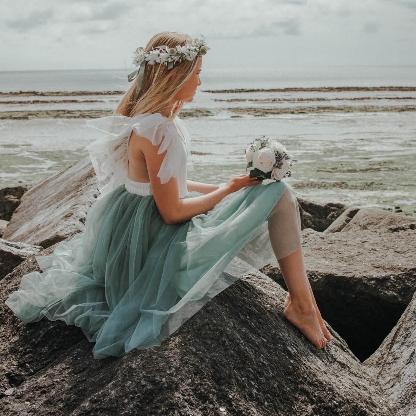 Bohemian Serendipity Dress | Sage | Uk Flower Girl Boutique Bohemian Serendipity Dress | Sage | Uk Flower Girl Boutique