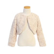 Champagne cuddle bolero on mannequin