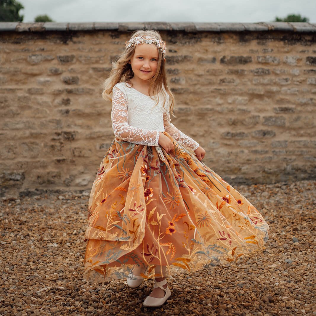 Enchanted Autumnal Fall Dress