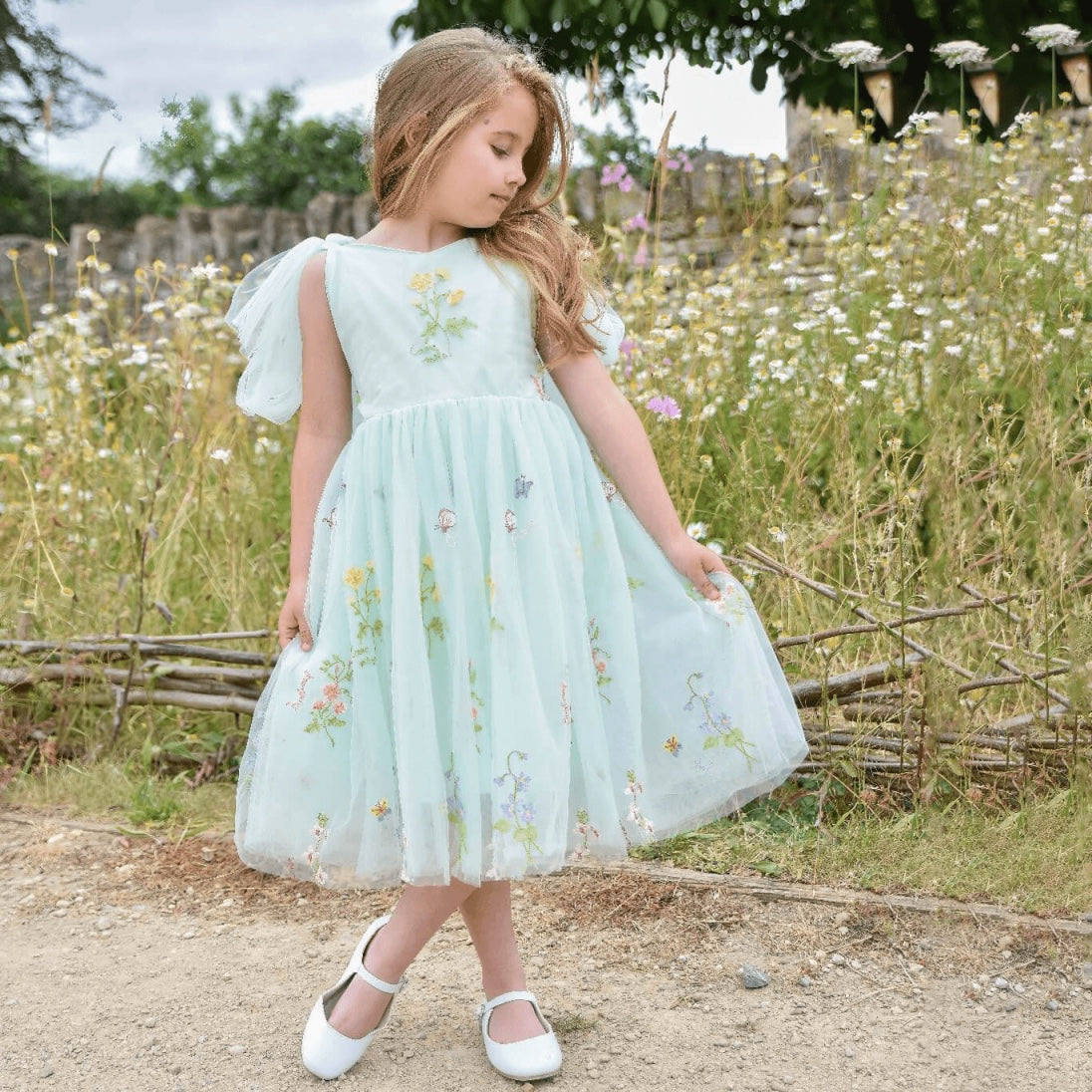 Enchanted Angel Dress – Mint Green
