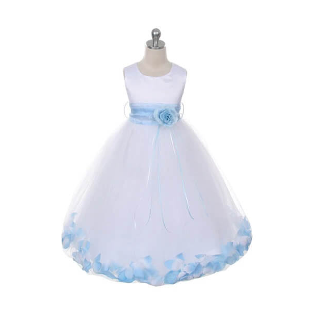Blue colour dress baby images hot sale