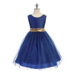 Bell of the ball dress in blue