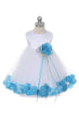 aqua baby dress