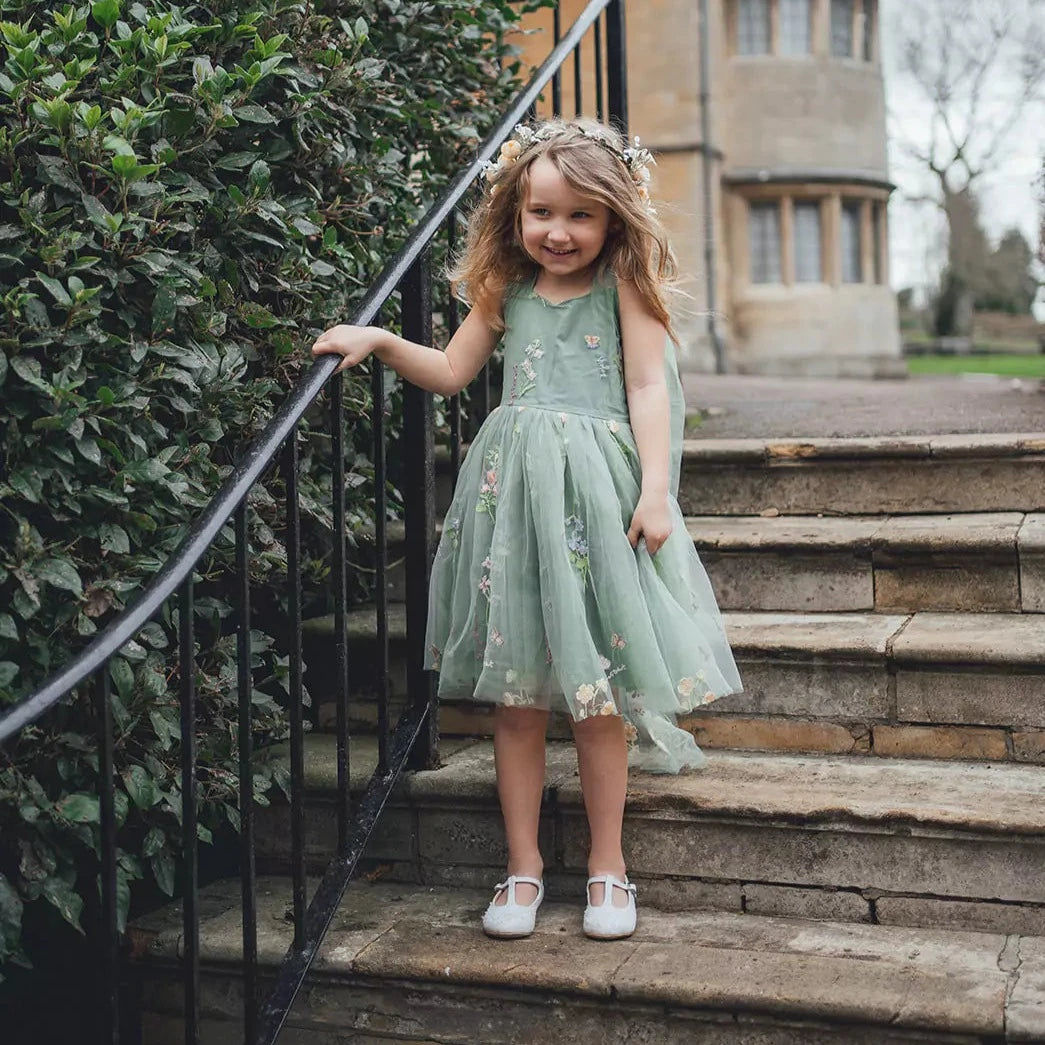 Enchanted Angel Fern Dress | UK Flower Girl Boutique Enchanted Angel Fern Dress | UK Flower Girl Boutique