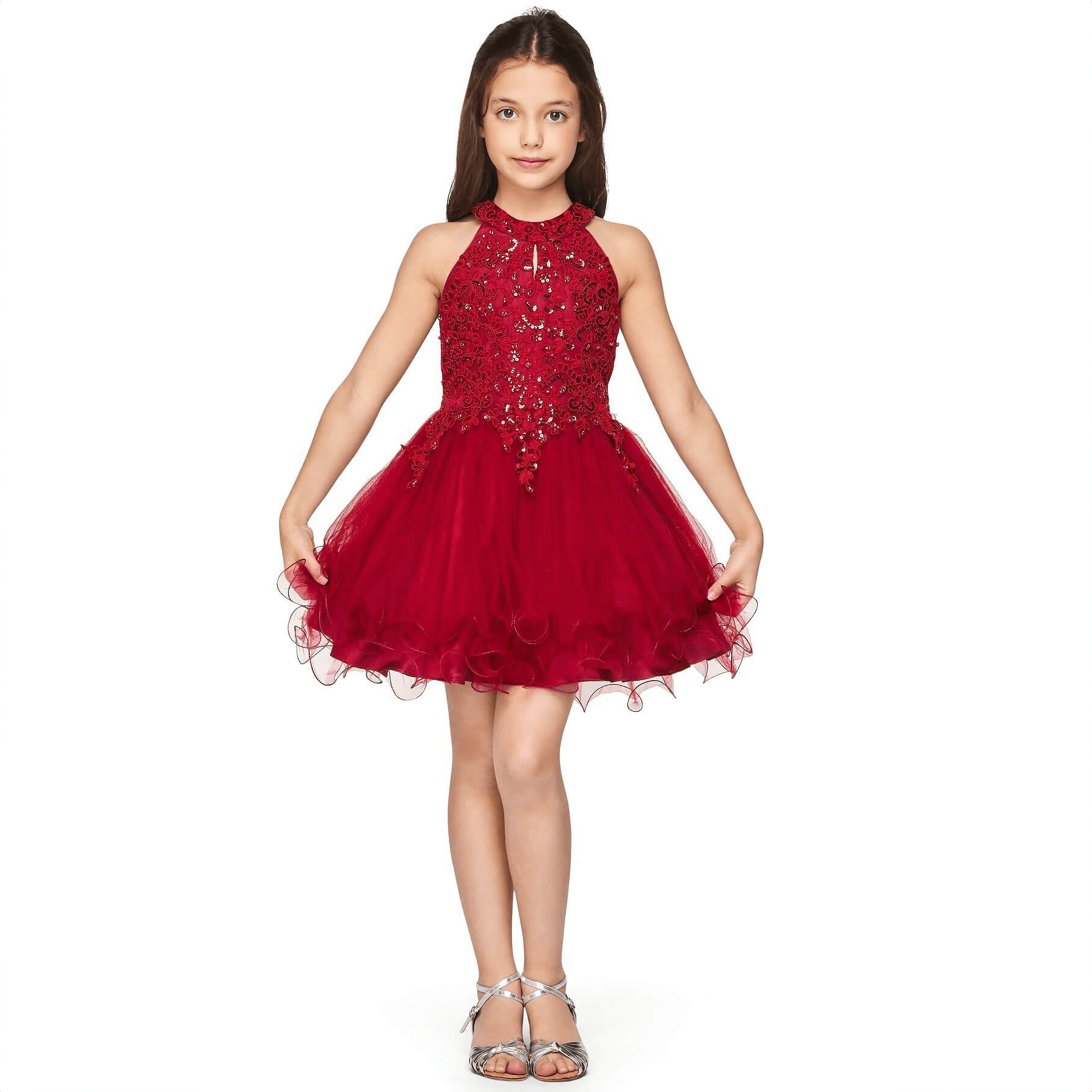 strapless open back dress Clara Dress - Cinderella Couture