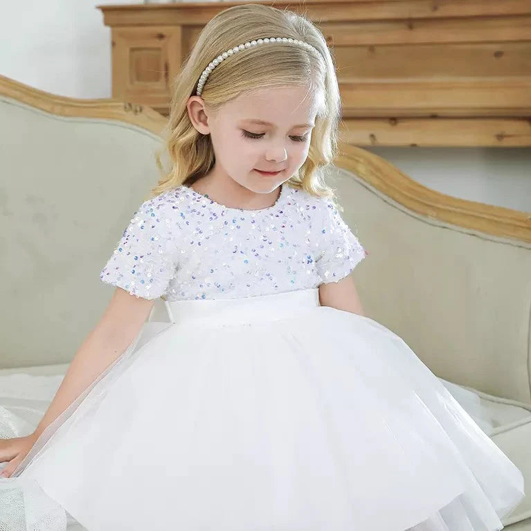 Baby white top dress uk