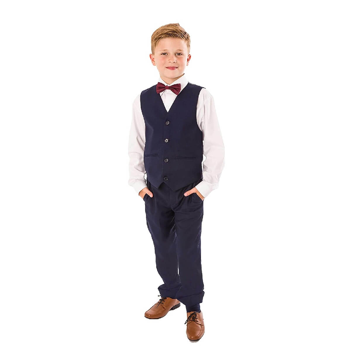 Boys waistcoat cheap suit