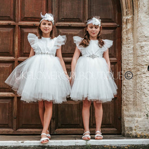 two girls wearing Felicia dresses