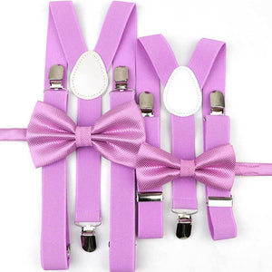 Lilac Bracers and Bow Tie Sets