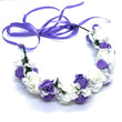 Lilac and White 3/4 Garland