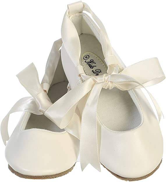 Ballet Shoes Ivory Girl Dress Shoes Ballet Pumps Ivory Communion