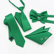Deep Green tie and accessories set