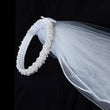 Pearl Bun Veil