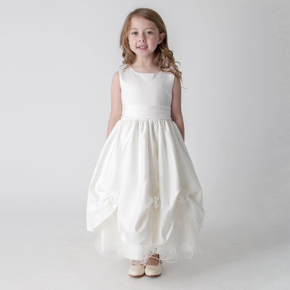 Rosebud flower outlet girl dresses