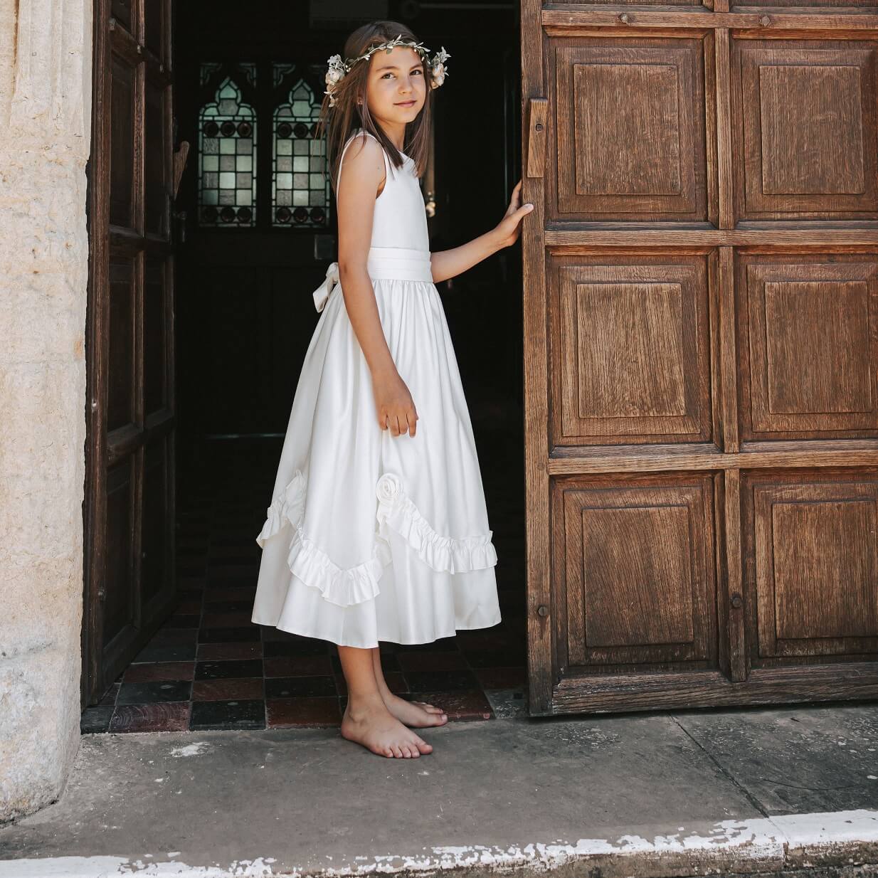 Whitecotton Flower Girl Dresses