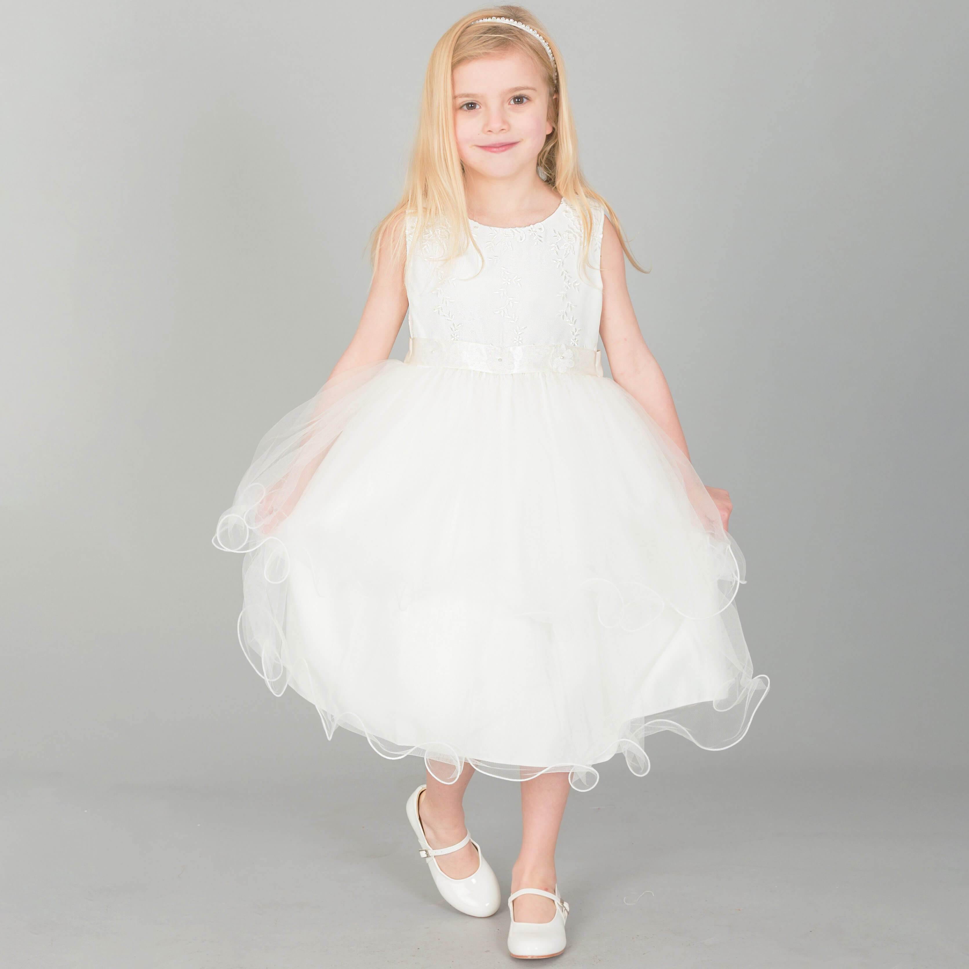 Ivory Flower Girl Dress