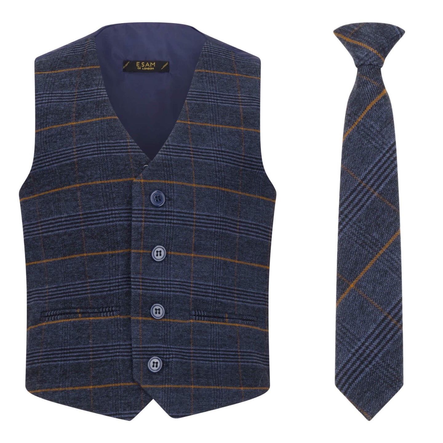 waistcoat and tie set