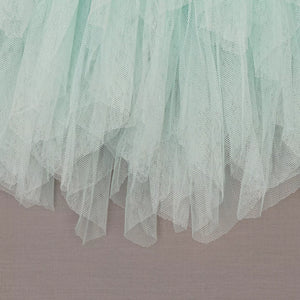 mint green tulle