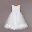 rear of girls occasion dress