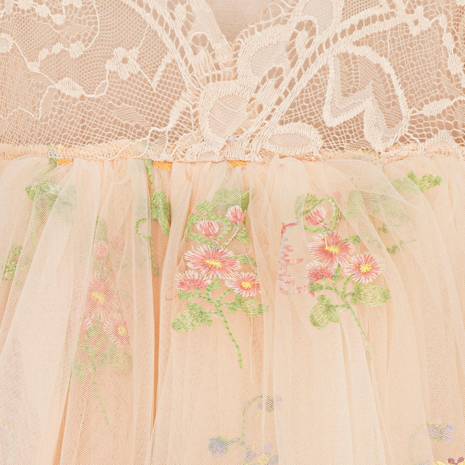 Enchanted Champagne Dress | UK Flower Girl Boutique