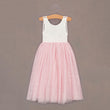 baby pink tulle dress
