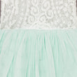 Close up tulle and lace