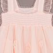 baby girls dress with ruched detail
