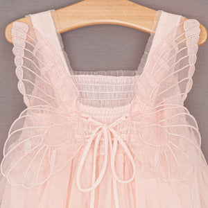 baby girls dress with butterfly wings 