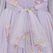 Lilac Embroidery Dress