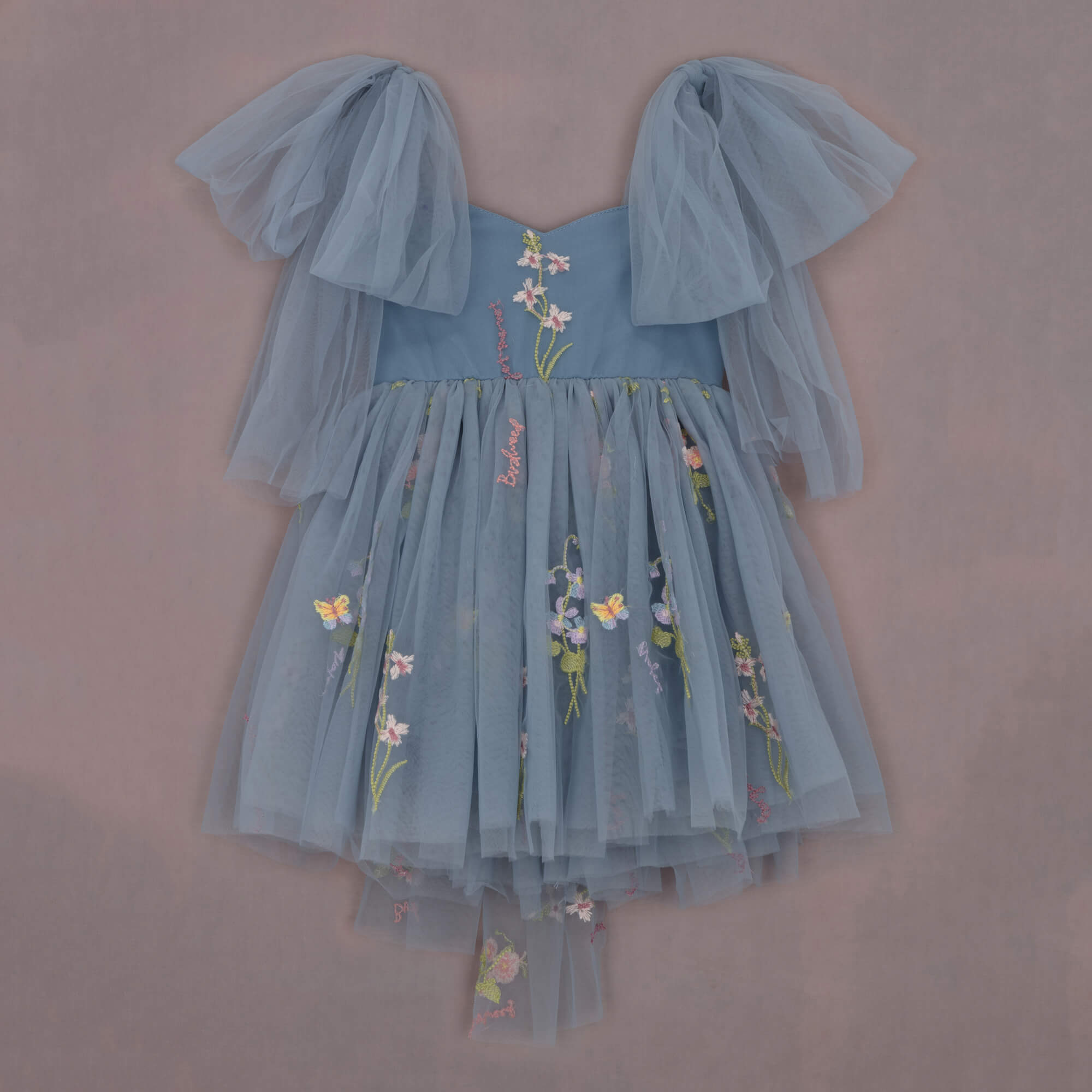 Enchanted Angel Dress – Dusty Blue