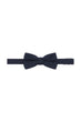 navy bow tie
