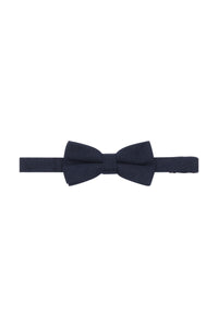 navy bow tie
