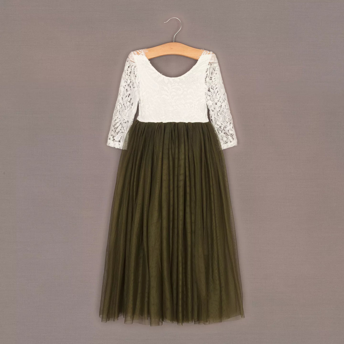 pretty olive green occasion dress