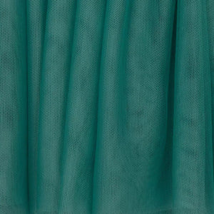 teal green tulle