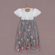 Whispering Poppy Dress  - French Heather