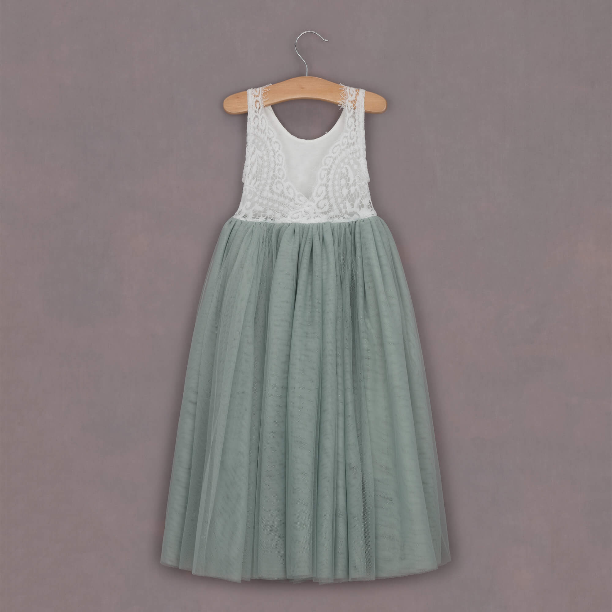 grey flower girl dresses Ball Gown Gray Tulle Sheer Neck Cupcake Wedding Flower Girl Dress
