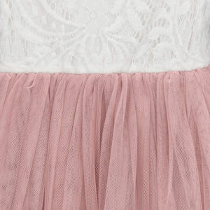 close up of tulle