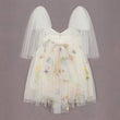 baby girls angel embroidered dress