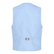 Light blue vest on a white background