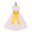 Classic Dolly Dress - Yellow Sash
