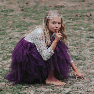 Bohemian Spirit Dress - Purple Plum