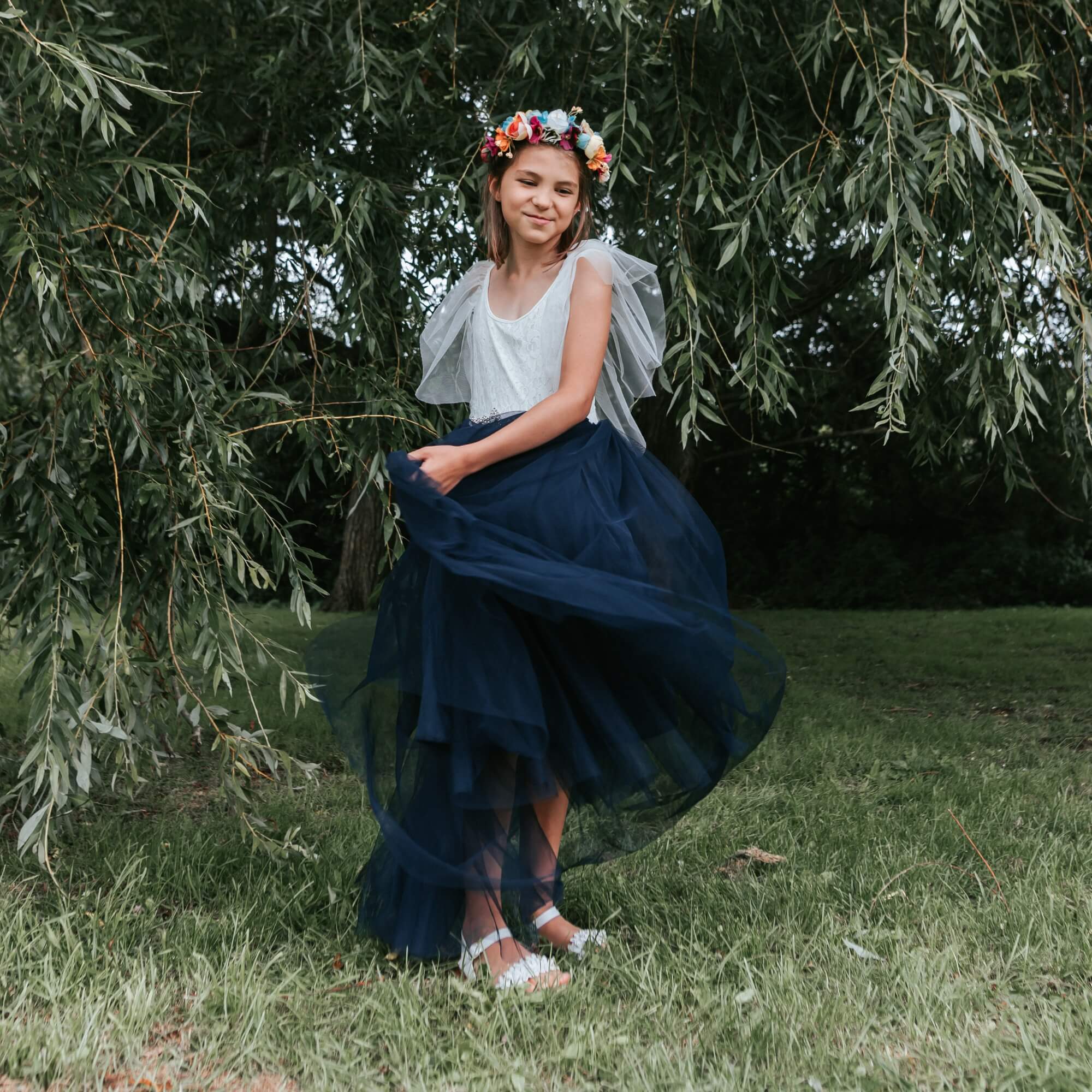 Bohemian Serendipity Dress | Navy Blue