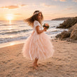 Bohemian Princess Dress - Blush