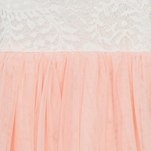 close up of tulle