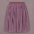 Mauve skirt on a plain background