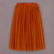 rust tulle skirt for ladies