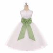 Classic Dolly Dress - Sage Sash