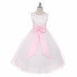 Robe Dolly Classique - Ceinture Rose 