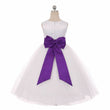 Robe Dolly Classique - Ceinture Violette 